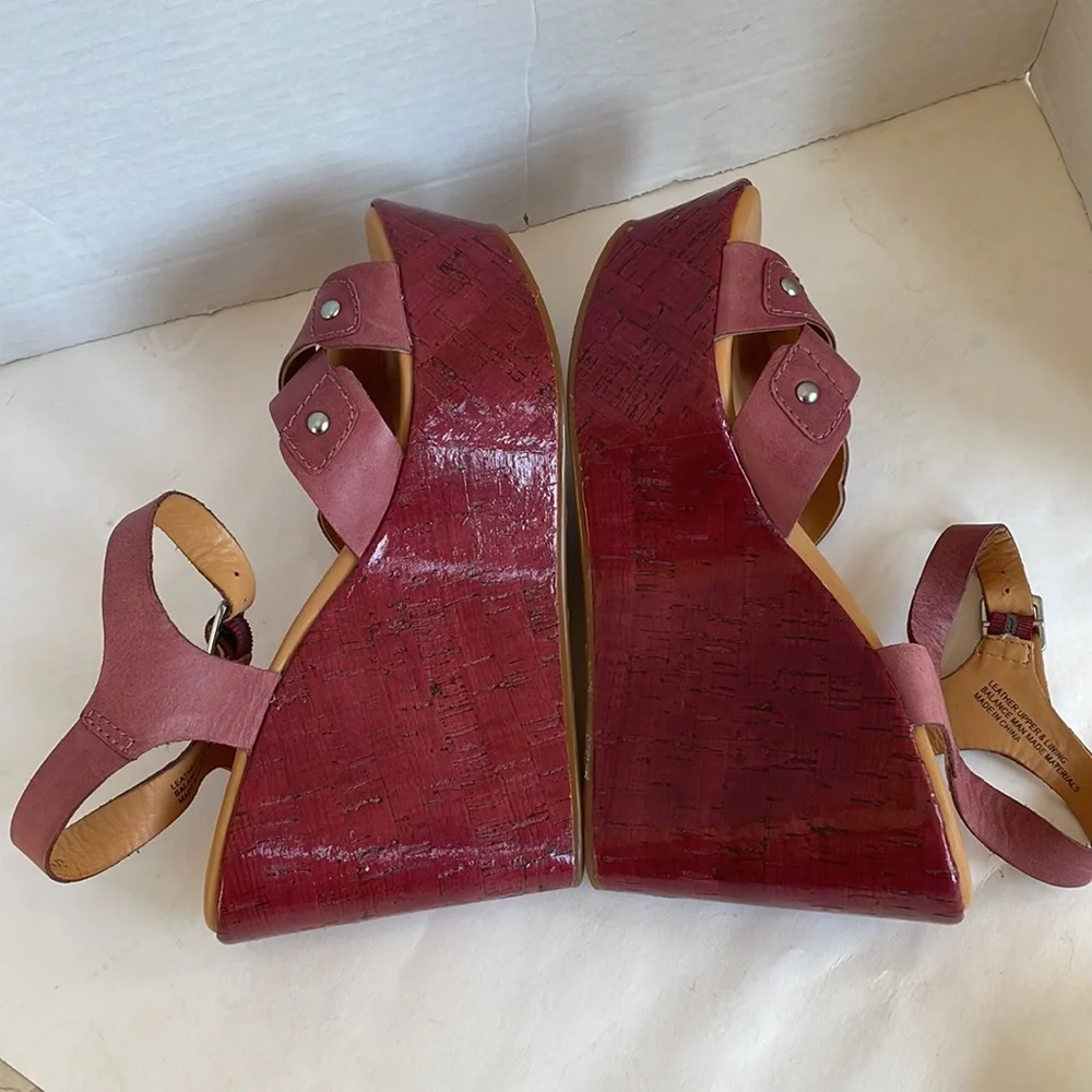 Kork Ease Wedge Platform Open Toe Sandals
